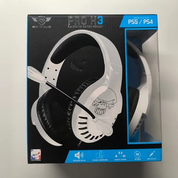 PS5 PS4 - Gamer fülhallgató (csomagolássérült)