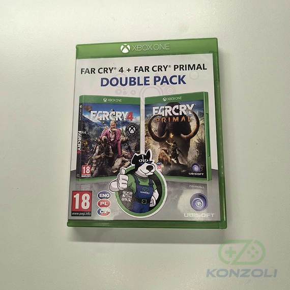 Far Cry 4 + Far Cry Primal Double Pack (használt)