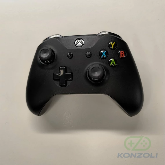 XBox One S - Kontroller, fekete (használt)