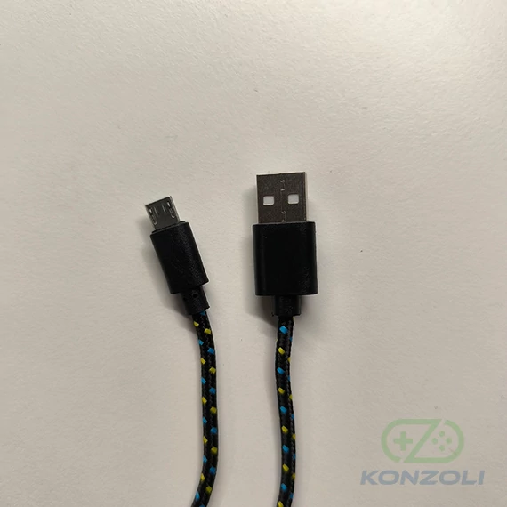 PlayStation 4 -Micro USB adatkábel (fekete) 1 méter