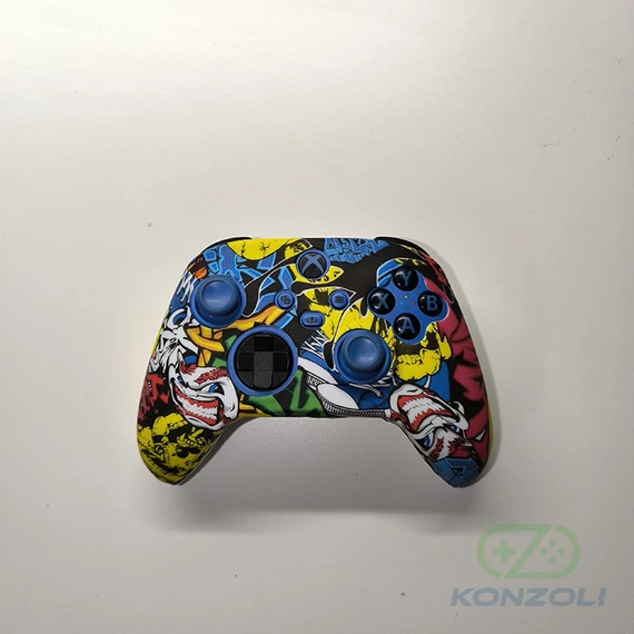 Xbox Series kontroller szilikonos védő graffity